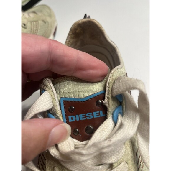Diesel Anza Running Shoes Sneakers Retro Y2K Mesh Low Casual Women’s Sz 6.5 - Picture 11 of 14